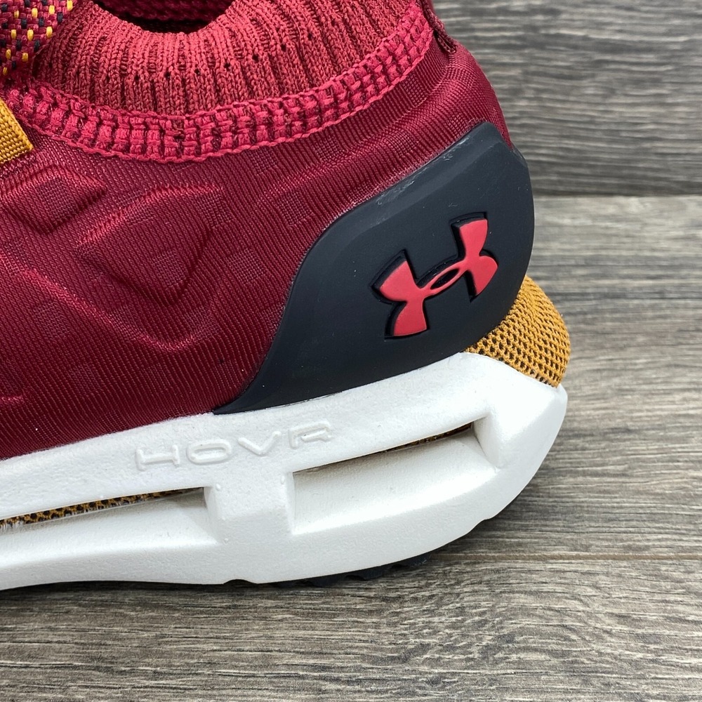 Under Armor Hovr Phantom 1 Running Sneakers Youth Boy's Size 5 Maroon 3028384 - Picture 7 of 12